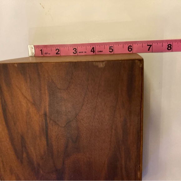 Vintage Rosewood shadow display boxes raised plinth felt backed interior - Picture 11 of 12